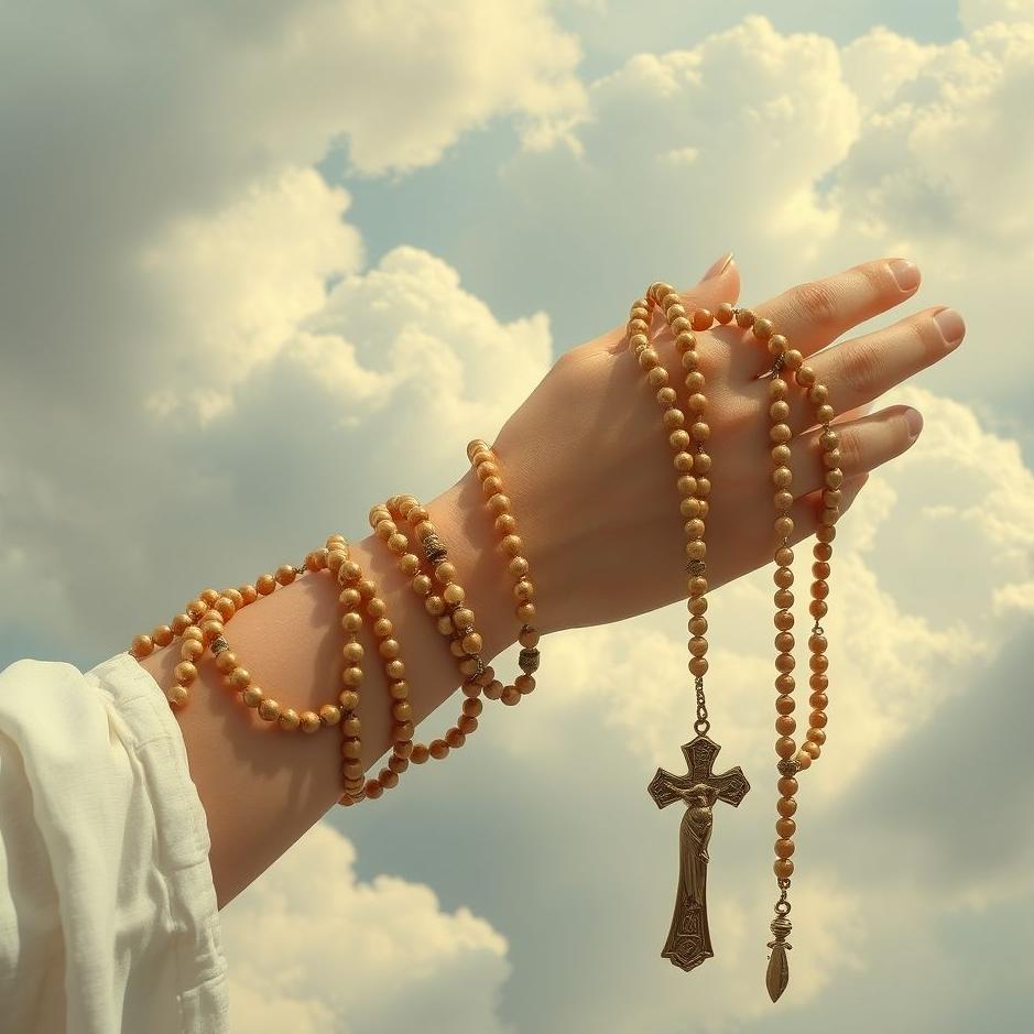 Dream : Armful of rosaries in a dream