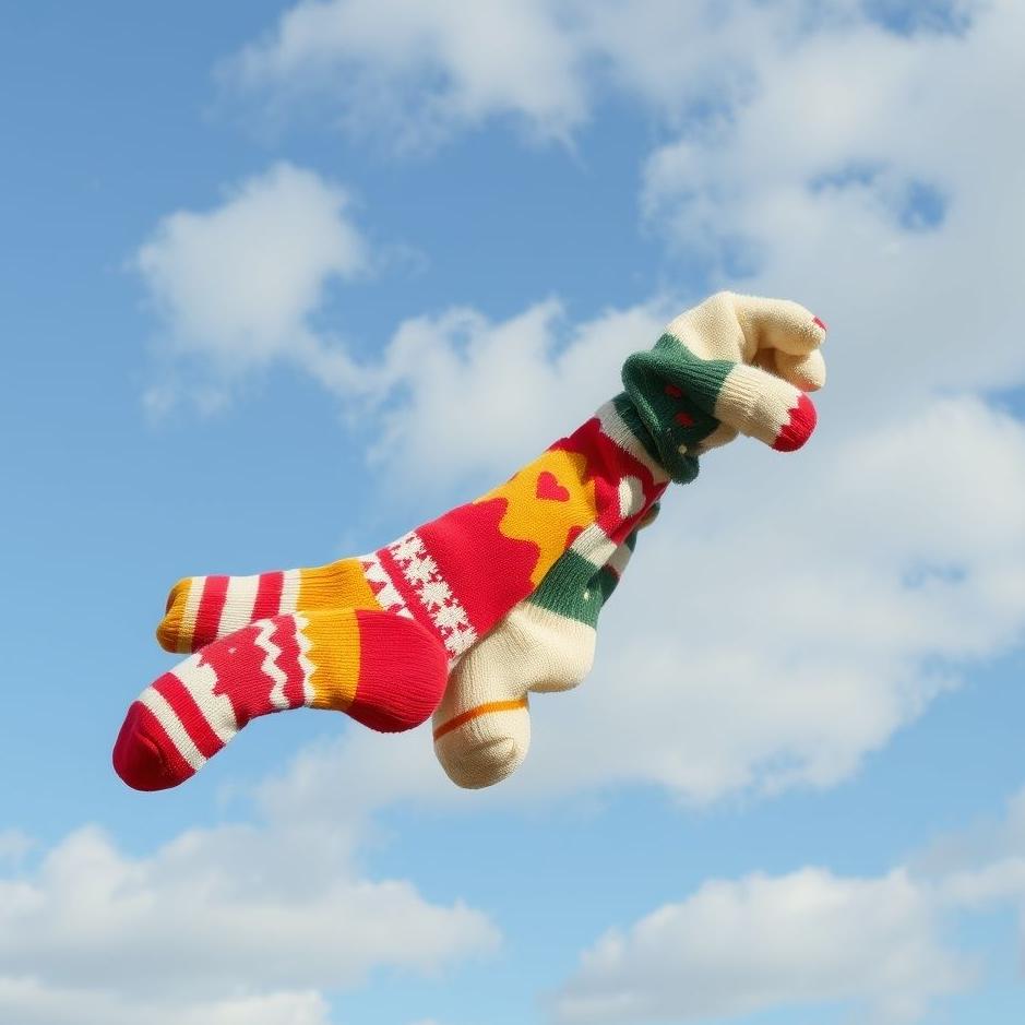 Dream : Armful of socks in a dream