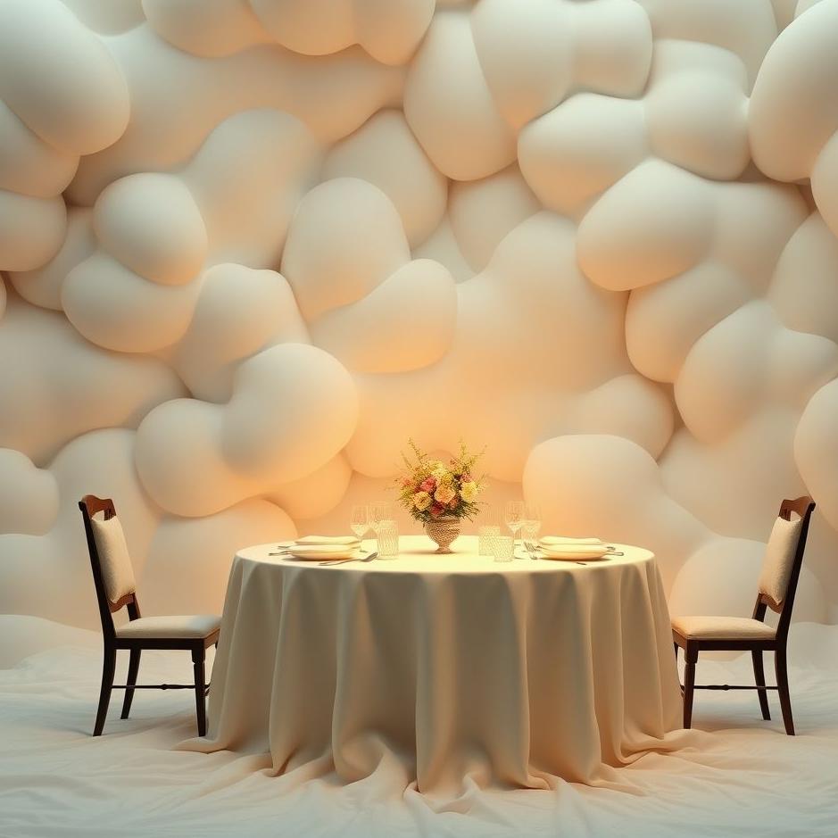 Dream : Arranging a table in a dream