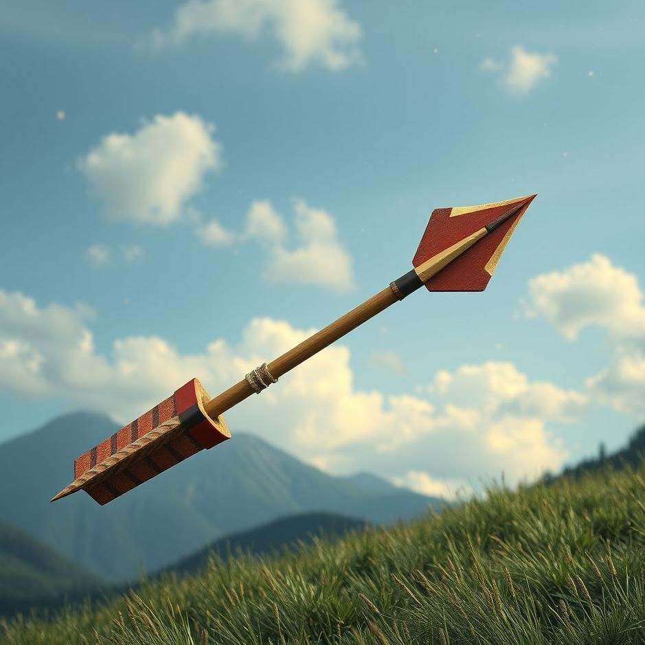 Dream : Arrow stuck in a dream