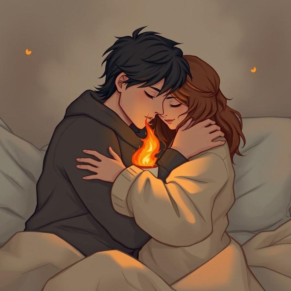 Dream : Ashen fire in a dream