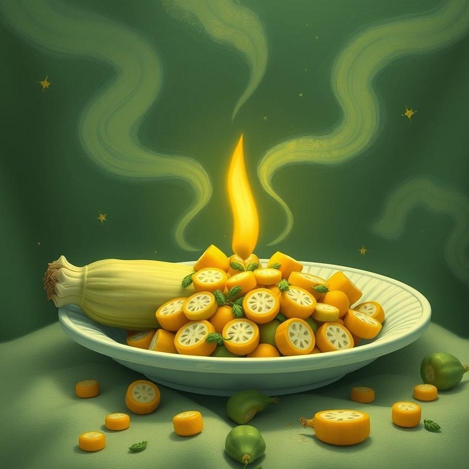 Dream : Asking for okra food in a dream