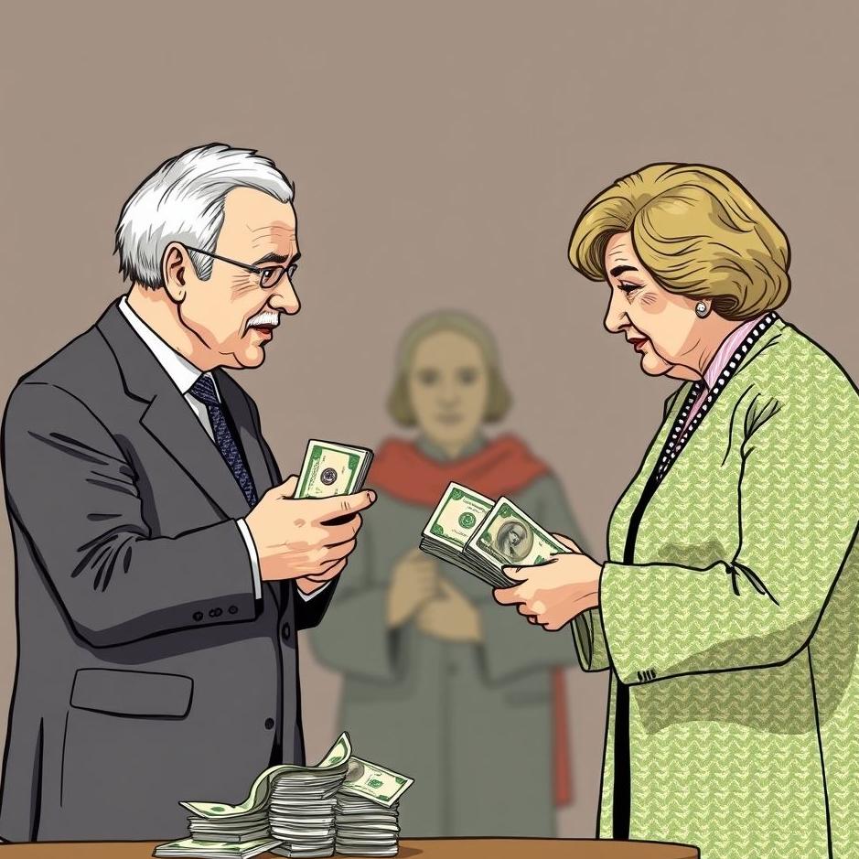 Dream : Asking the prime minister for money