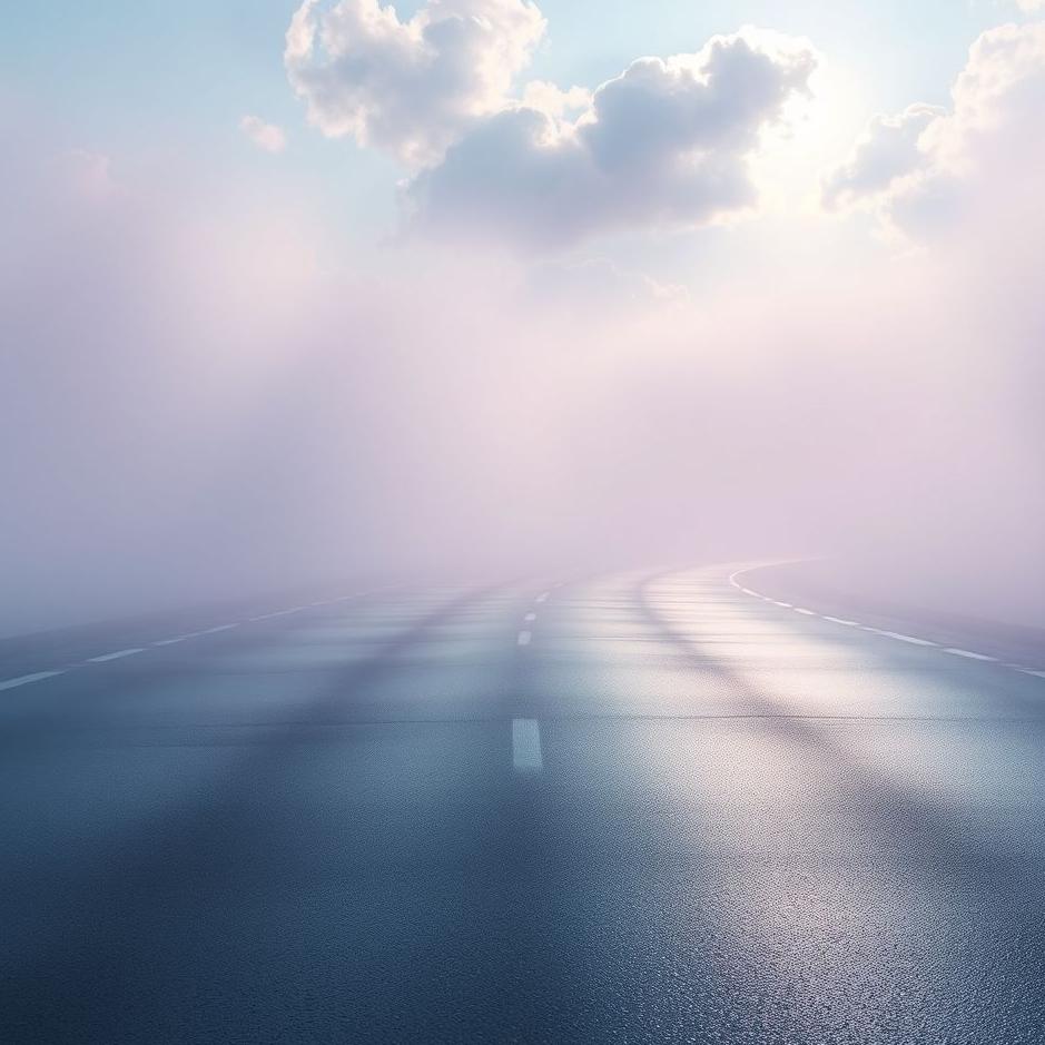 Dream : Asphalt sweeping in the dream