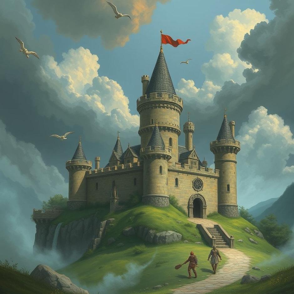 Dream : Attacking a castle in a dream