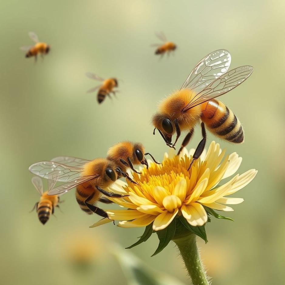 Dream : Attacking bees in the dream