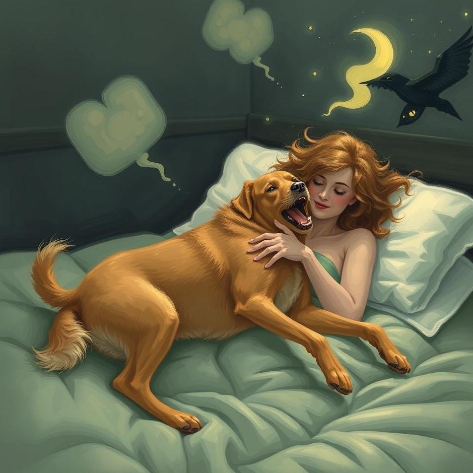 Dream : Attacking my mother's dog in the dream