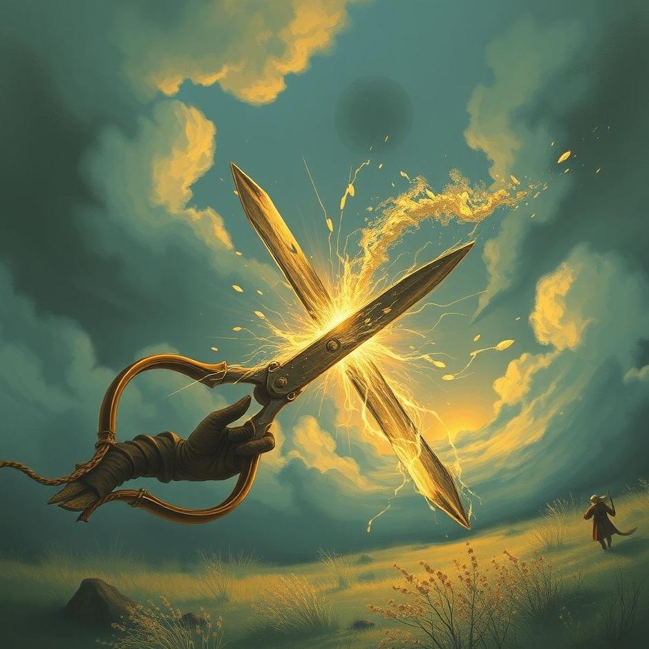 Dream : Attacking with scissors in a dream