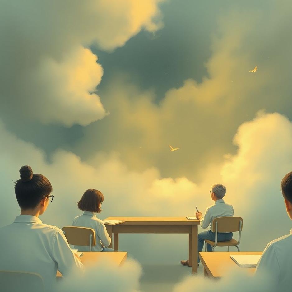 Dream : Attending a lesson at school in a dream
