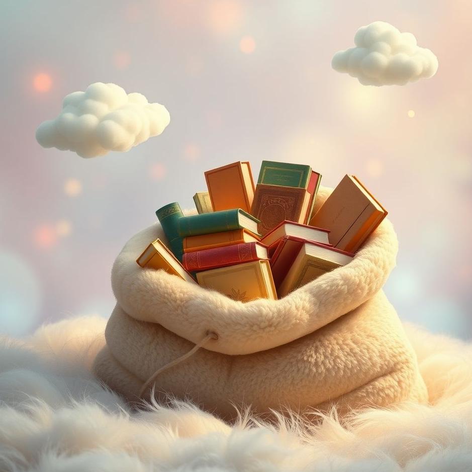 Dream : Bag full of books in a dream
