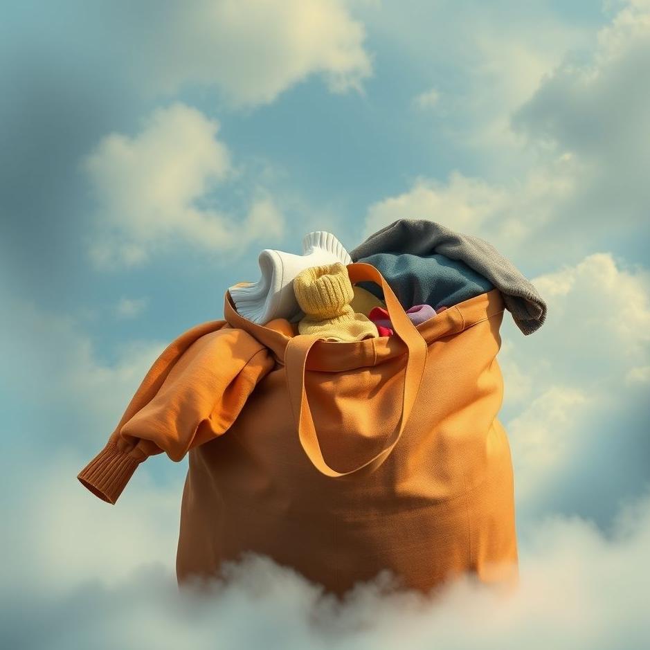 Dream : Bag full of clothes in a dream