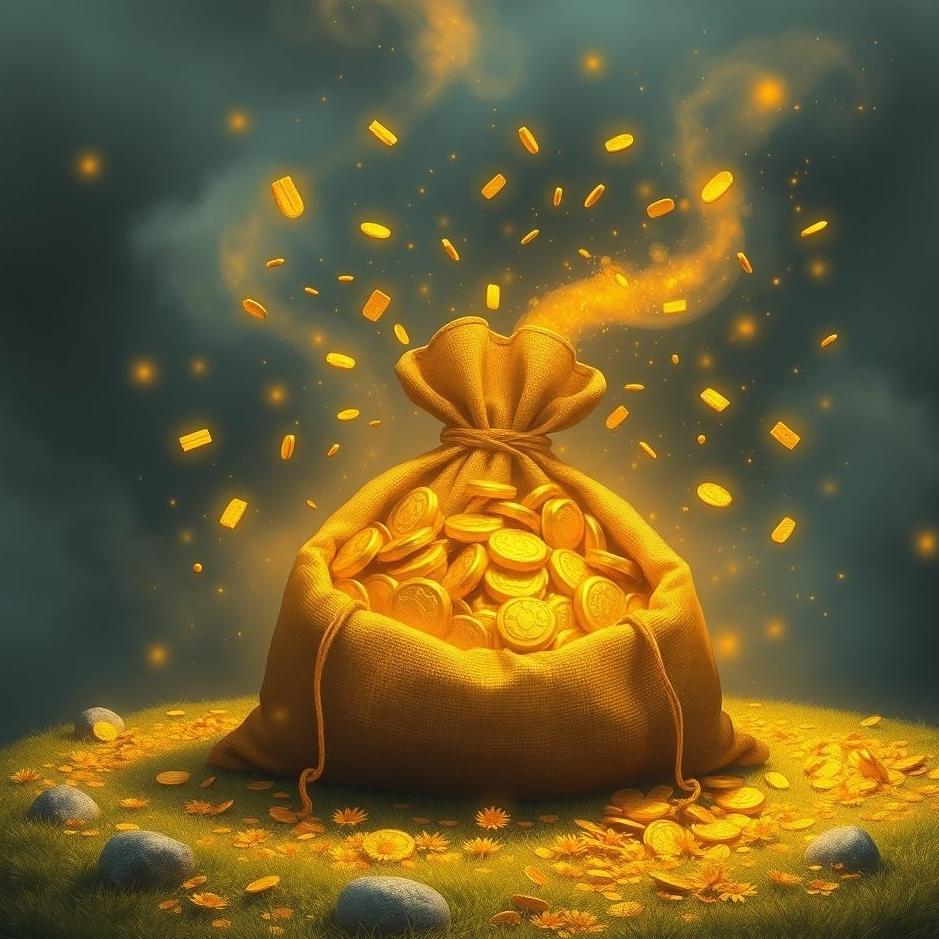 Dream : Bag full of gold in a dream