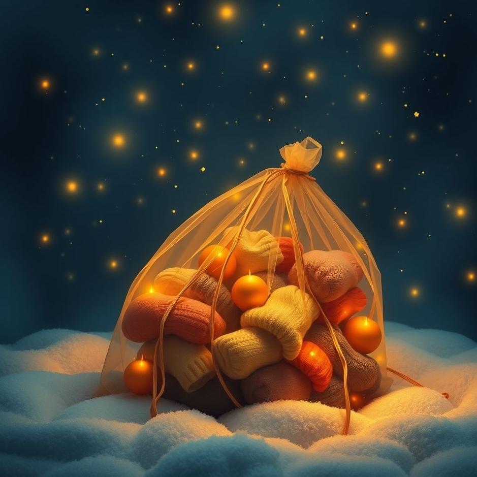 Dream : Bag full of socks in a dream