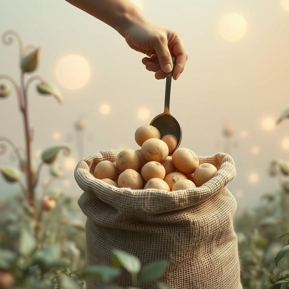 Dream : Bagging potatoes in a dream