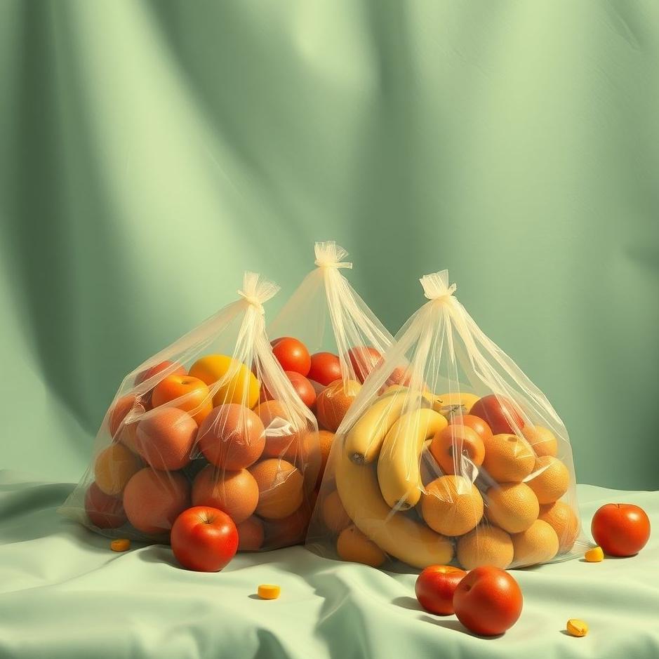 Dream : Bags of fruit in a dream