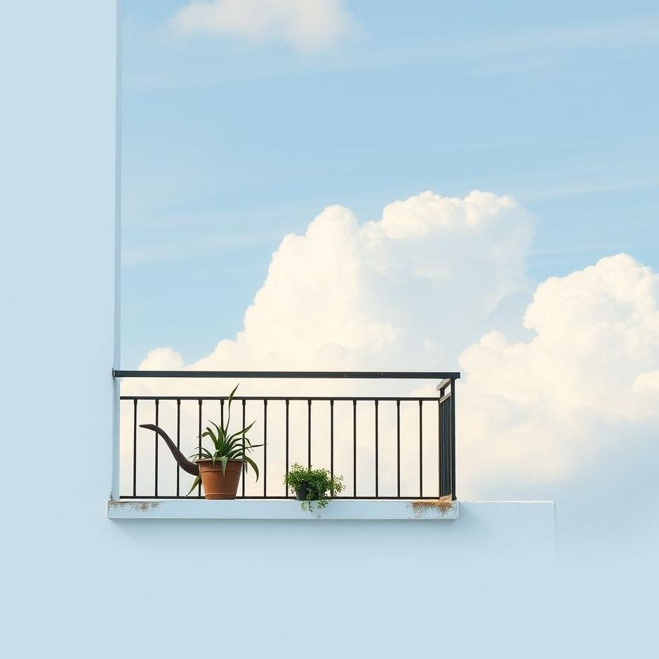 Dream : Balcony without a side in a dream