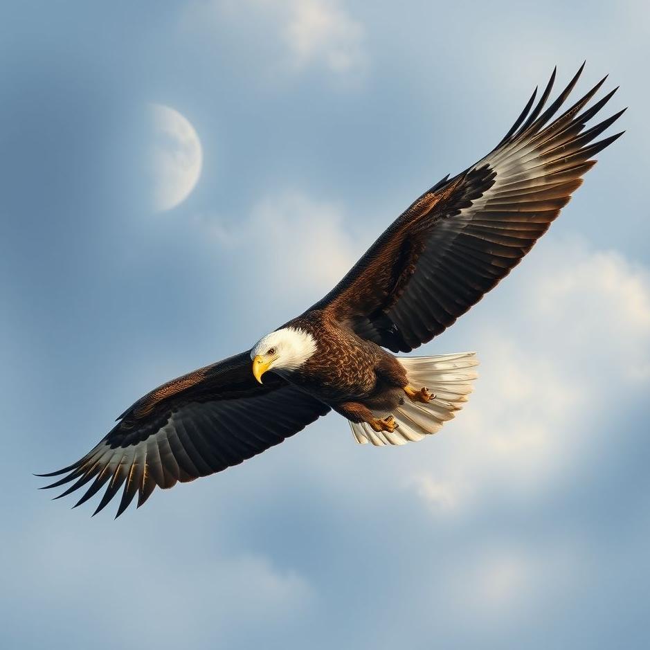 Dream : Bald eagle in a dream