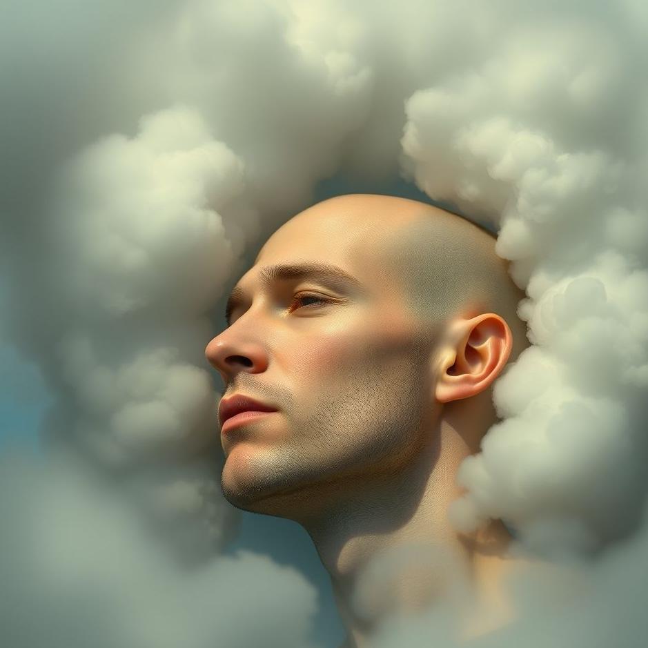 Dream : Bald-headed man in a dream