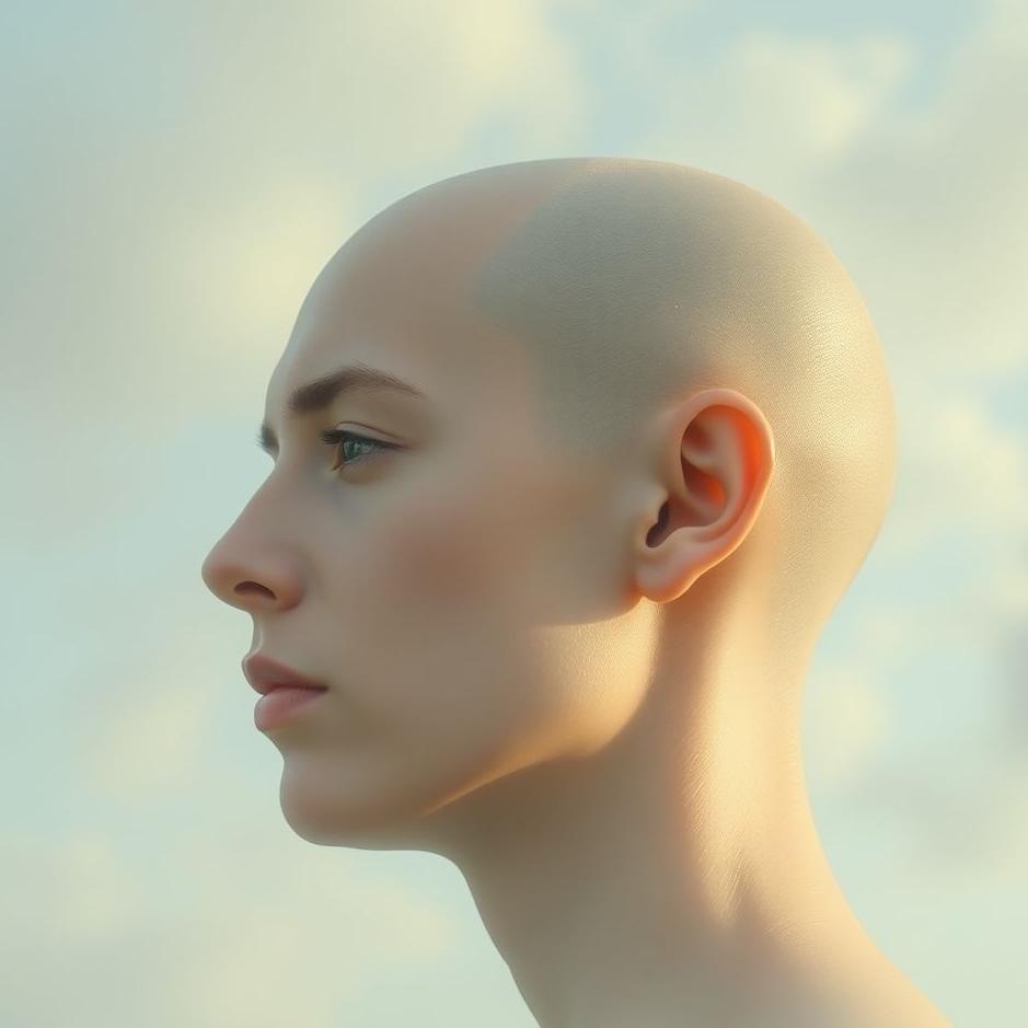 Dream : Bald human hair in a dream
