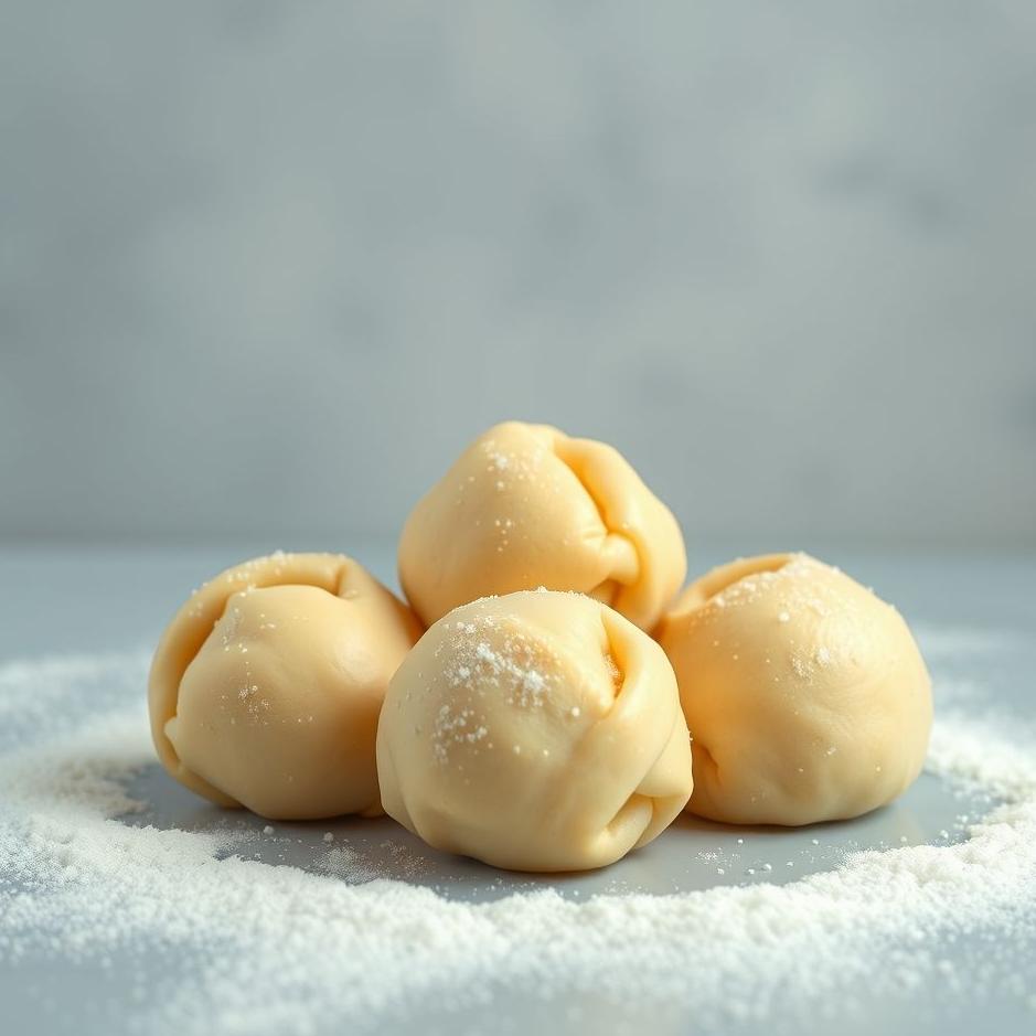 Dream : Balls of dough in a dream