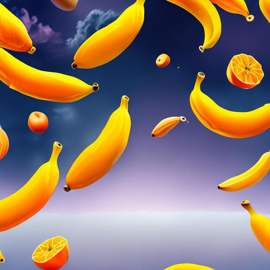 Dream : Banana and an orange in a dream