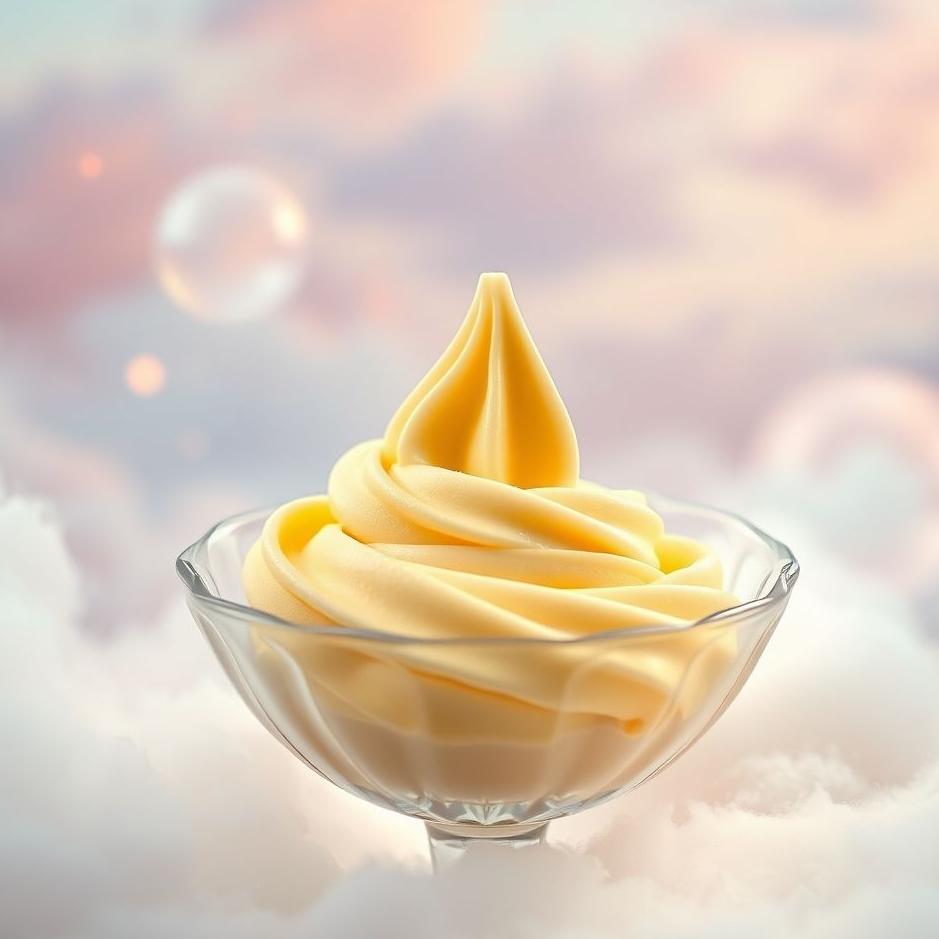 Dream : Banana ice cream in a dream