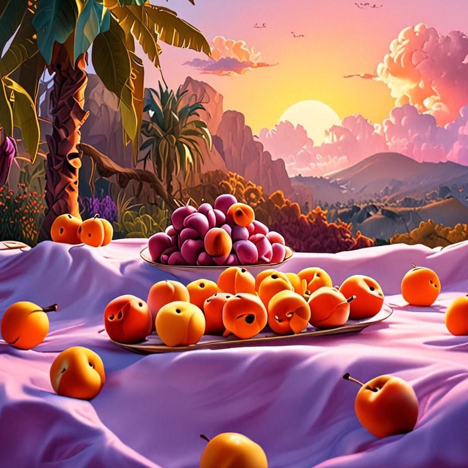 Dream : Bananas and peaches in a dream