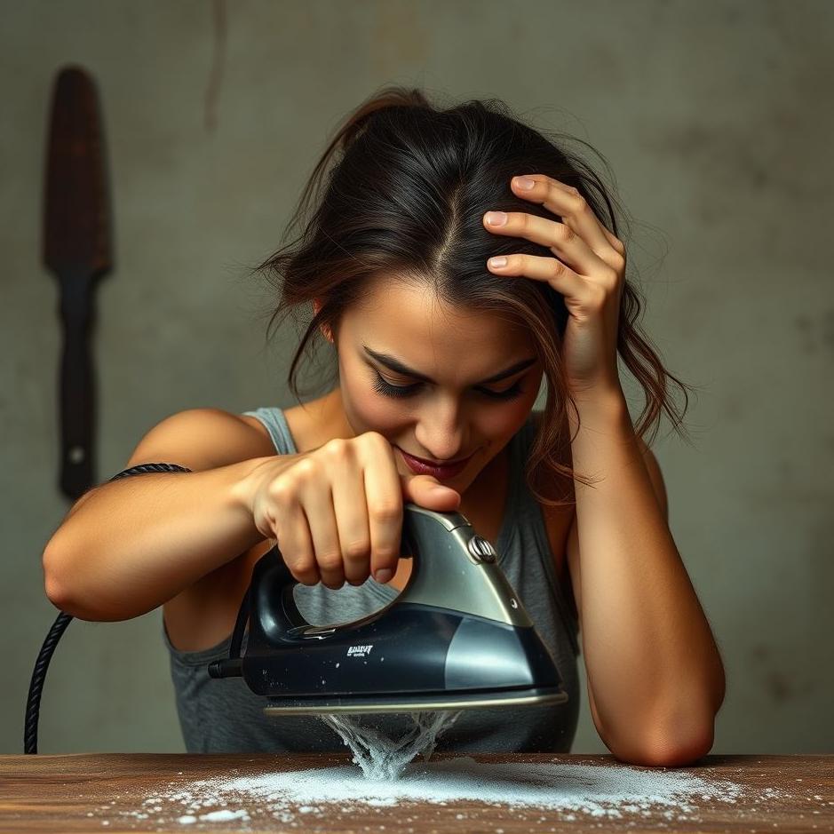 Dream : Banging your head on an iron 