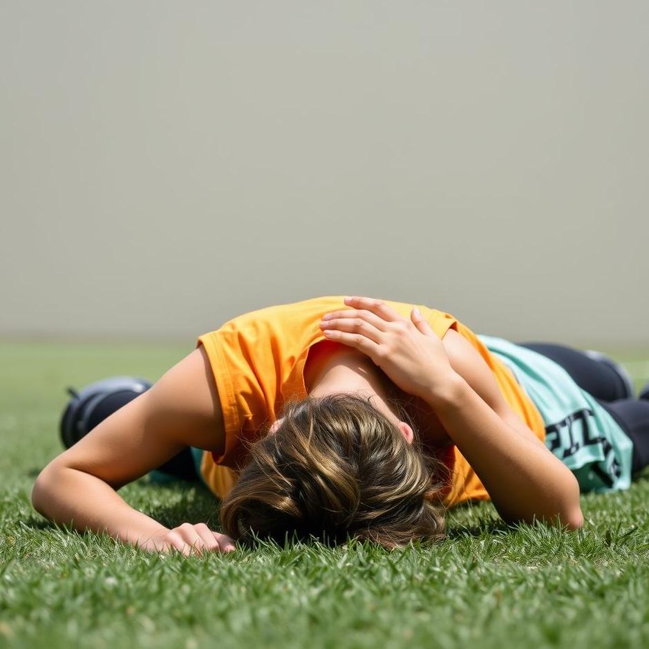 Dream : Banging your head on the ground