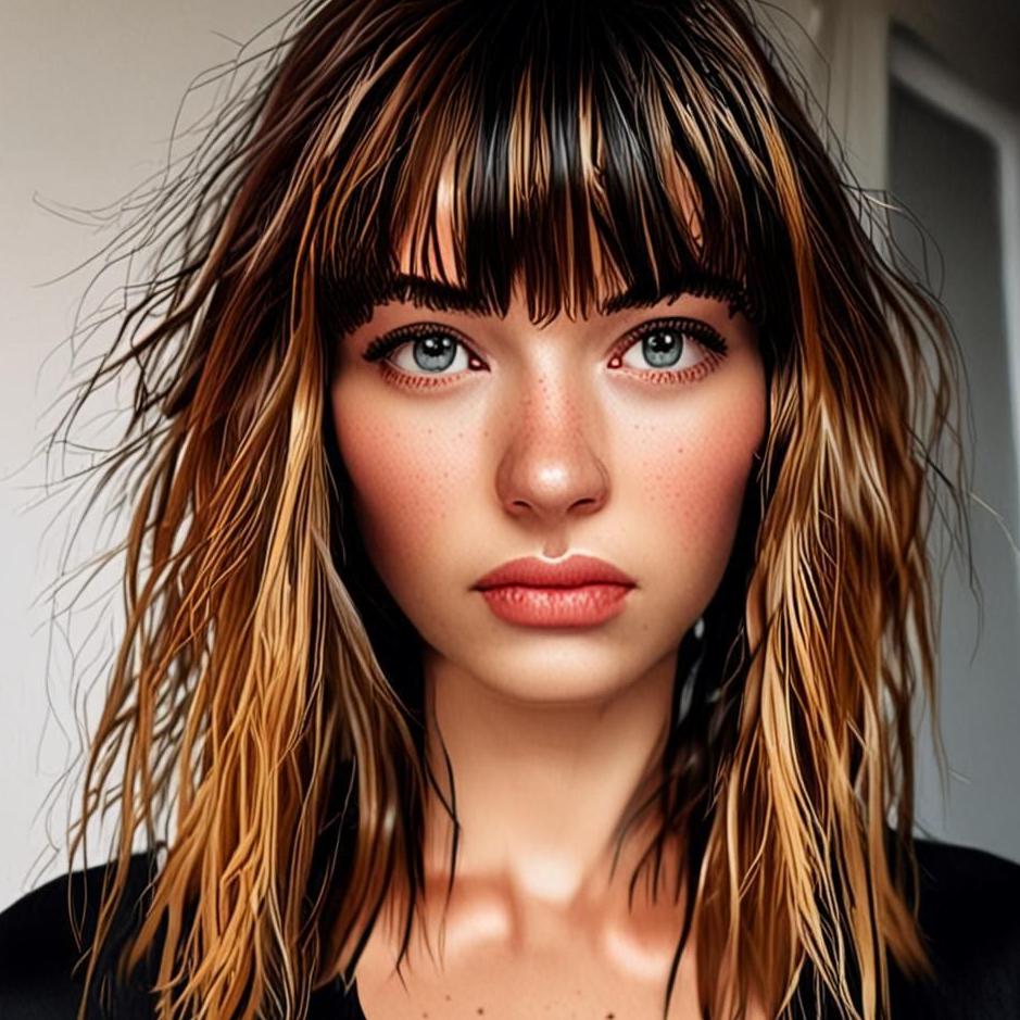 Dream : Bangs in your hair in a dream