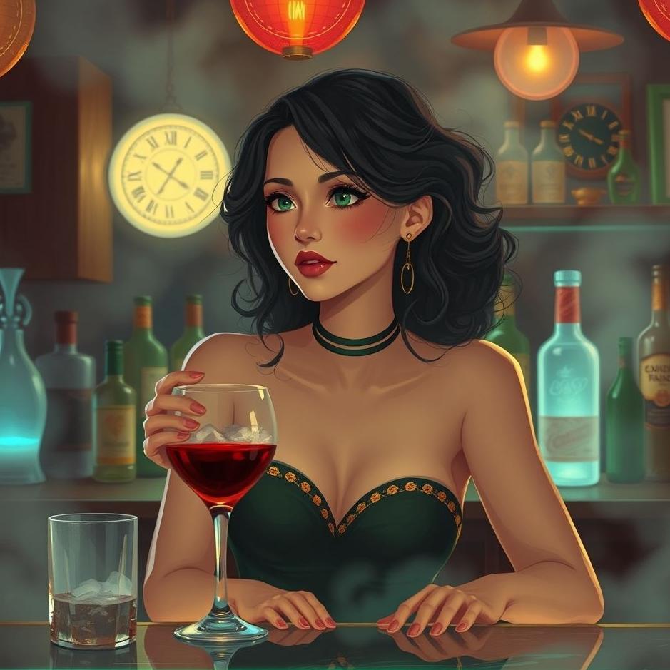 Dream : Bar girl in a dream