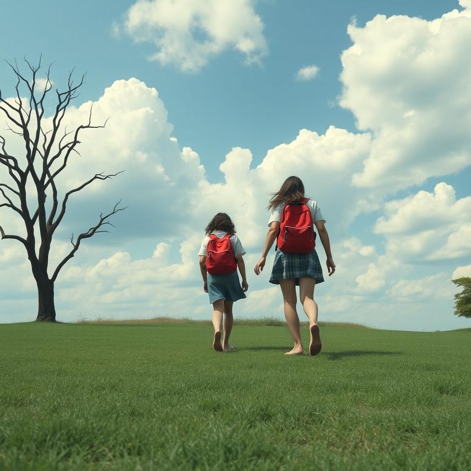 Dream : Barefoot walking in school in a dream