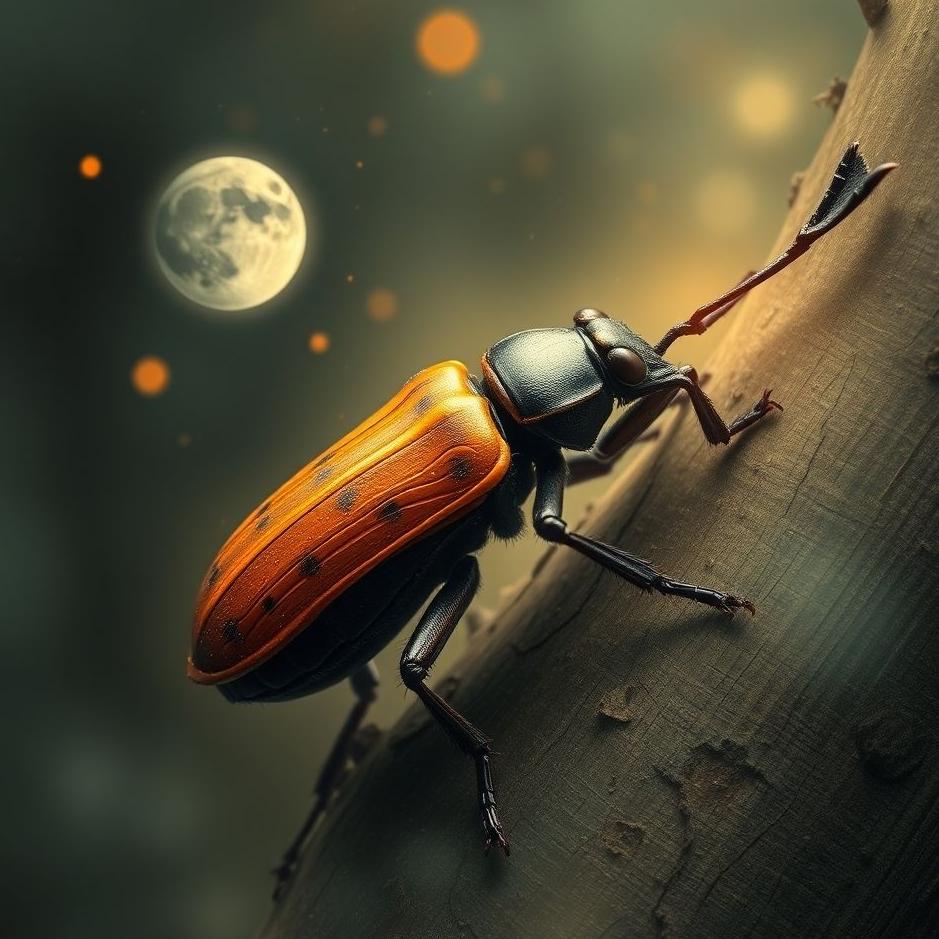 Dream : Bark beetle in a dream