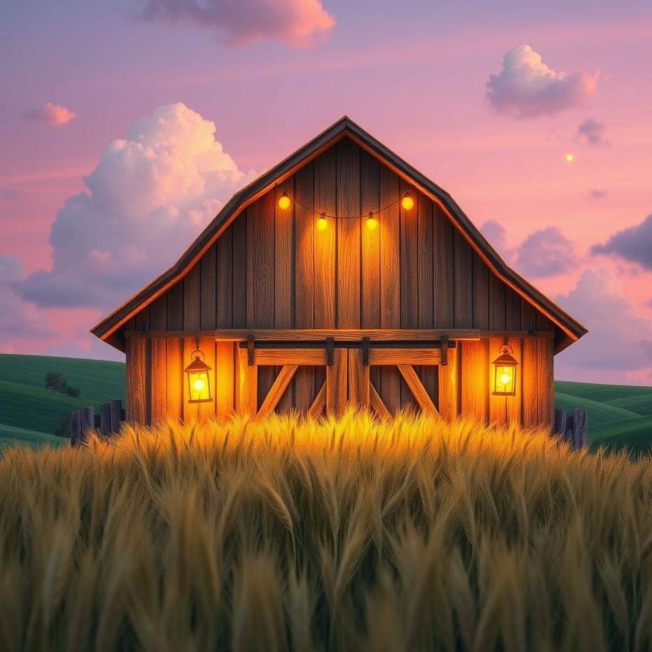 Dream : Barley at home in a dream