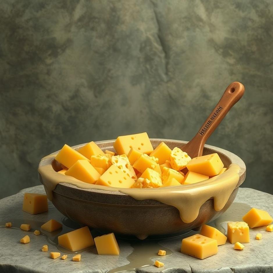 Dream : Basin full of cheese in a dream