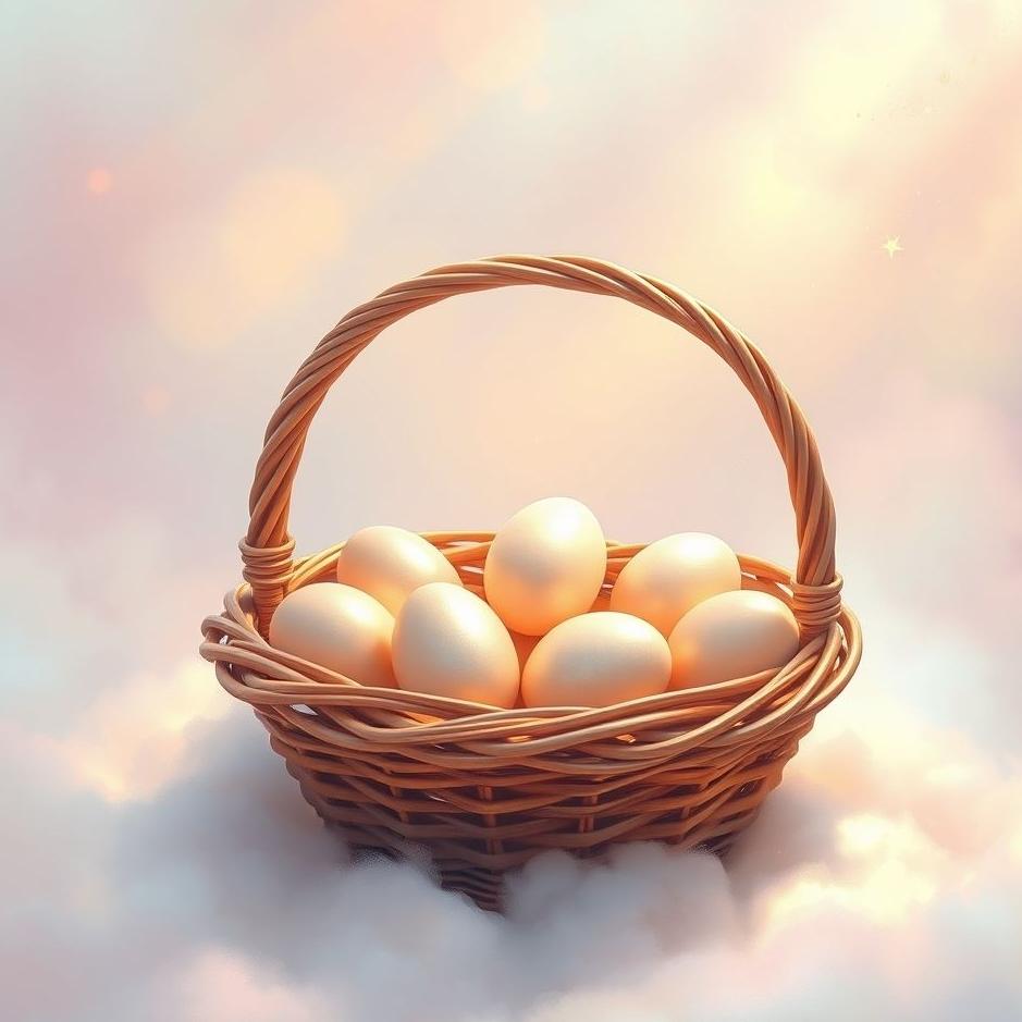 Dream : Basket of eggs in a dream
