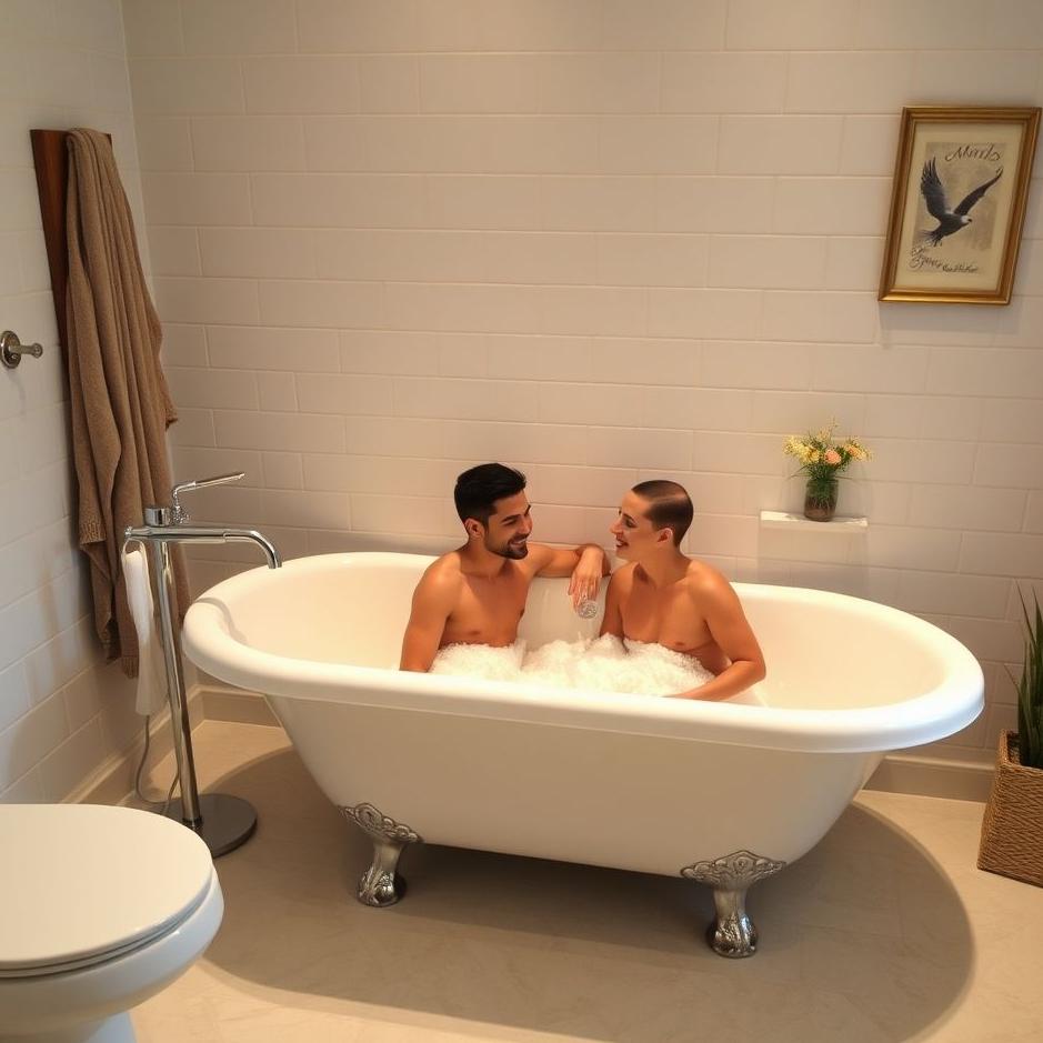 Dream : Bath at home of your friend