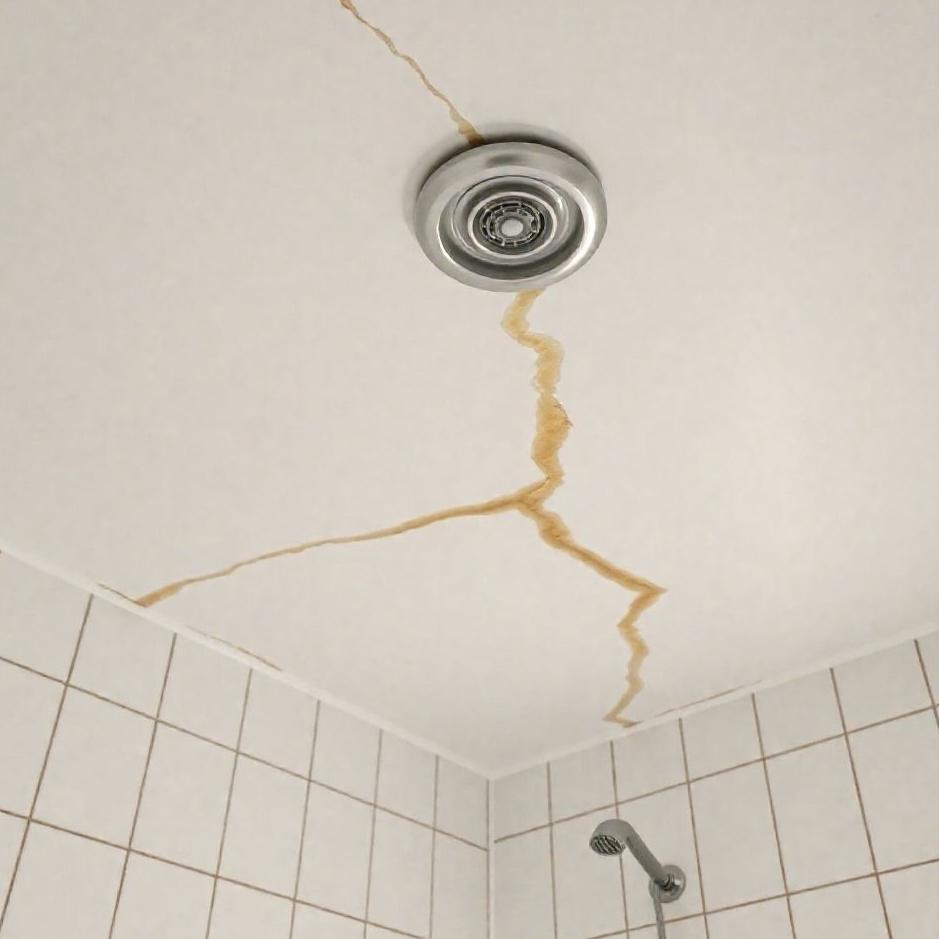 Dream : Bathroom ceiling leaking 