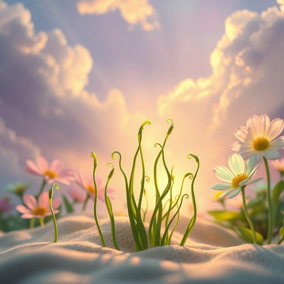 Dream : Beans sprouting in a dream