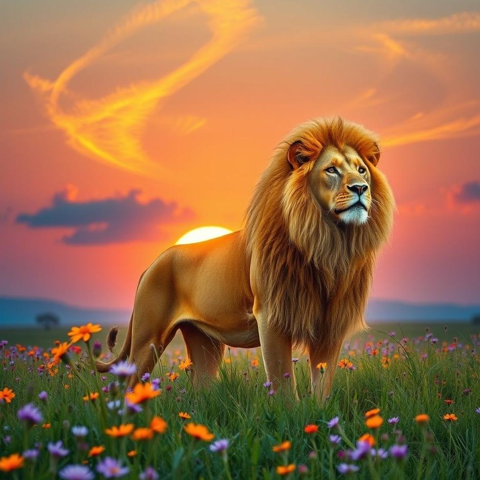 Dream : Beat by lion in the dream