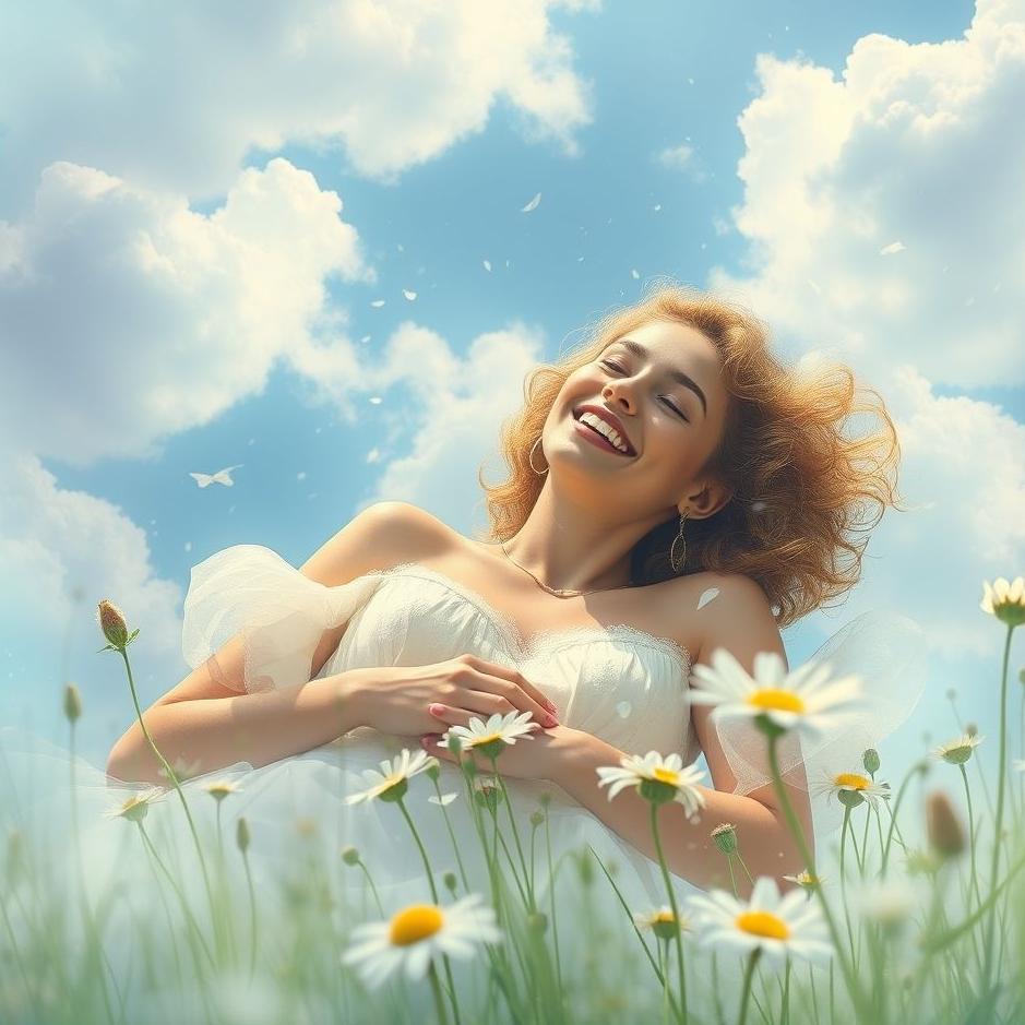 Dream : Beautiful and happy in a dream