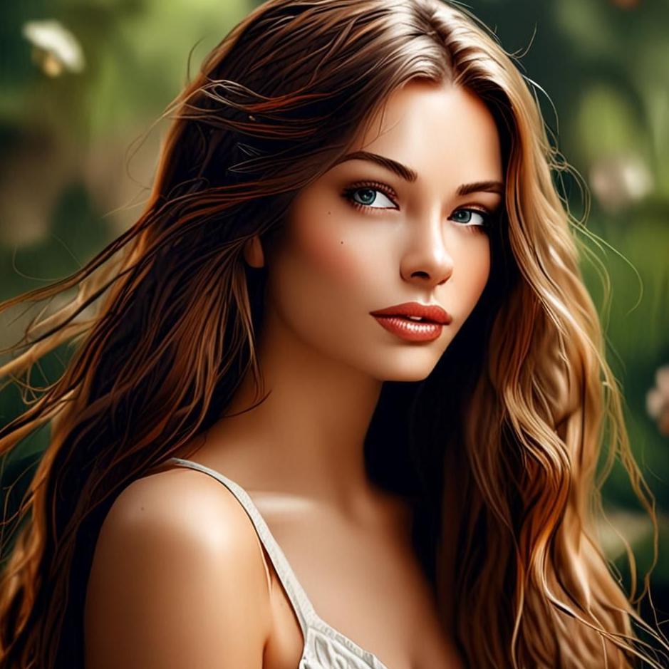 Dream : Beautiful and with long hair in a dream