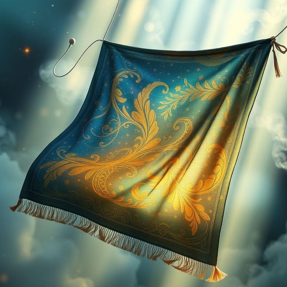 Dream : Beautiful fabric in a dream