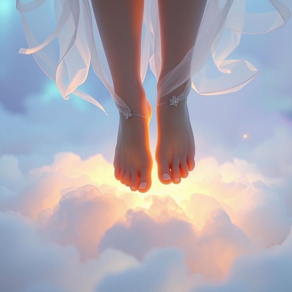 Dream : Beautiful feet in a dream