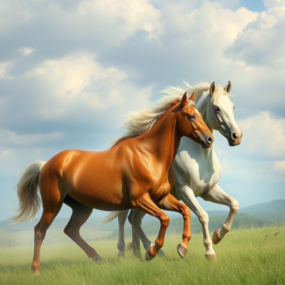 Dream : Beautiful horses in a dream
