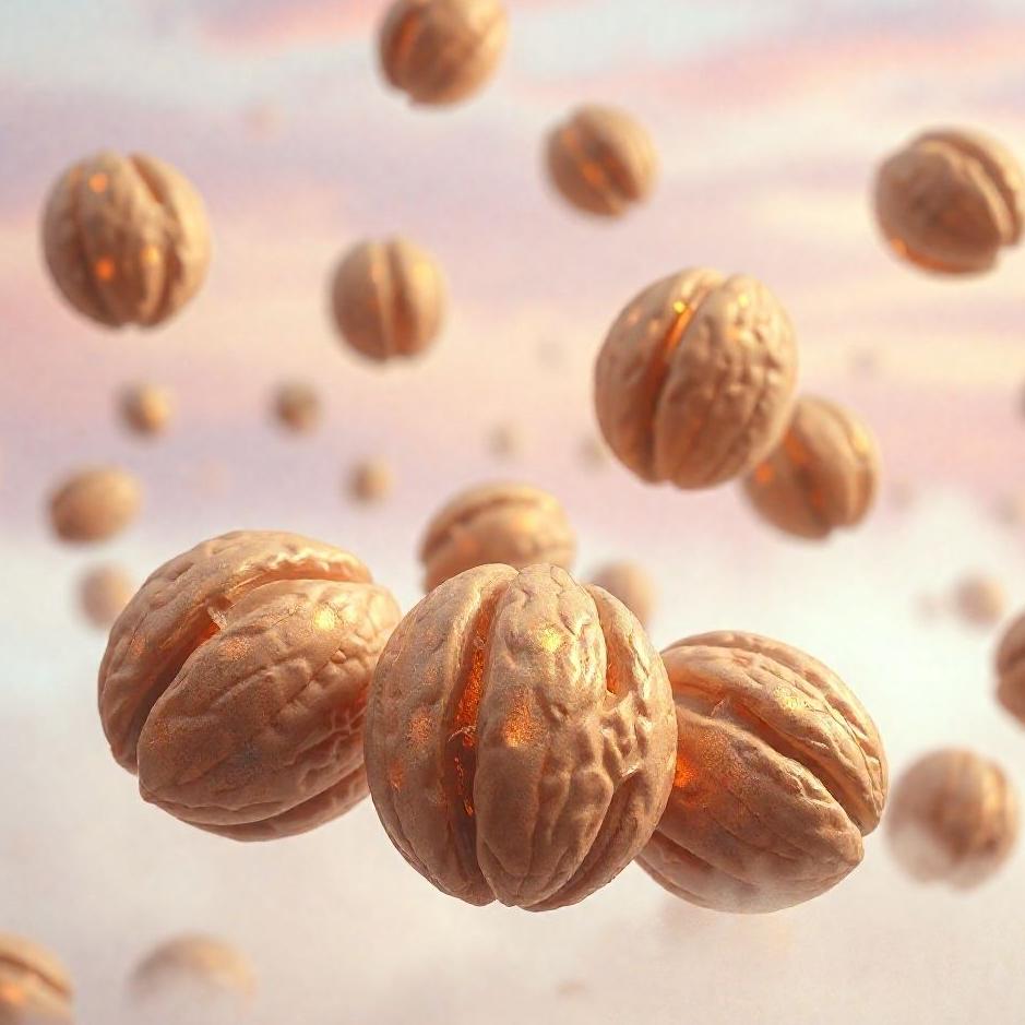 Dream : Beautiful walnuts in a dream