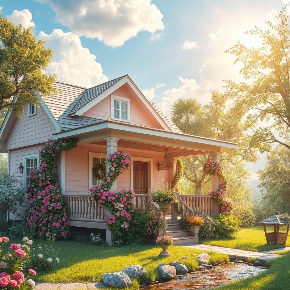 Dream : Beautifying a house in a dream