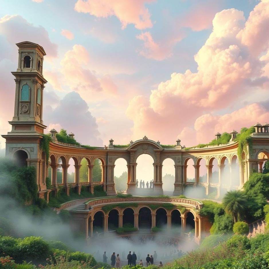 Dream : Become a amphitheater in the dream