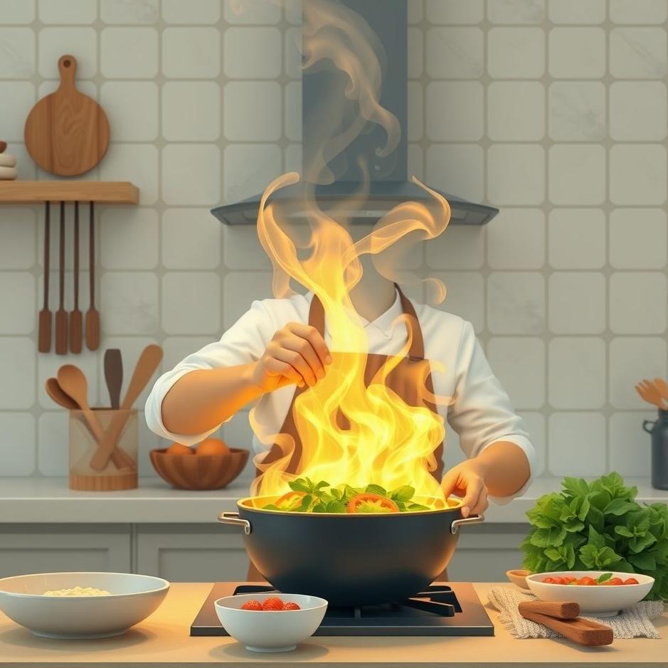 Dream : Become a cooker in the dream