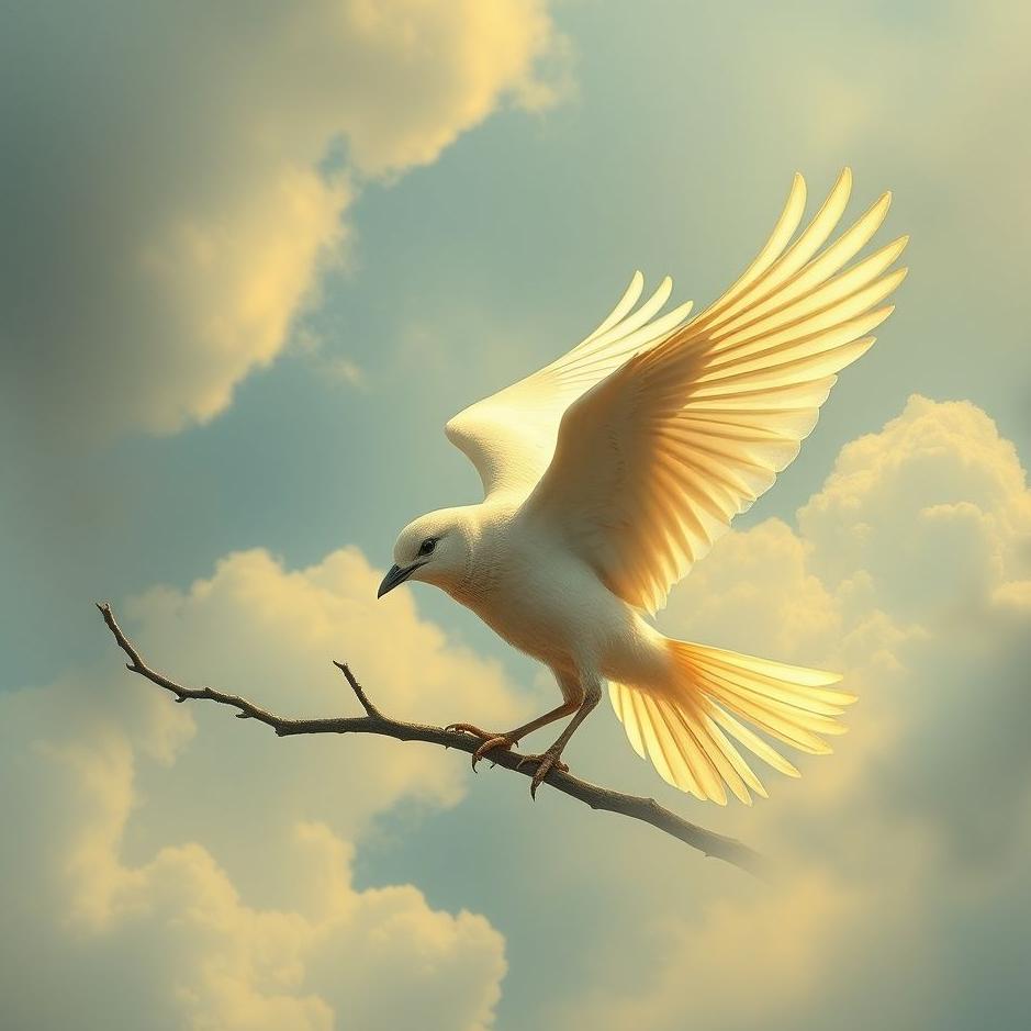 Dream : Becoming a bird and making peace in a dream